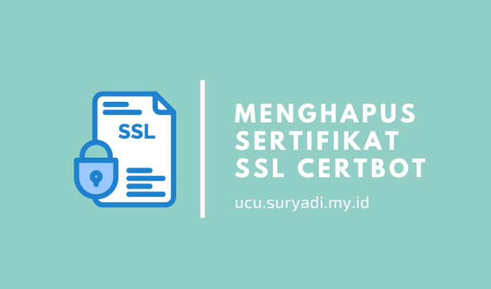 menghapus sertifikat certbot